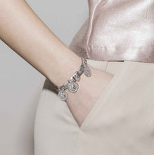 Load image into Gallery viewer, COMPOSABLE CLASSIC LINK 331804/10 BRIDESMAID WISHES CHARM IN 925 SILVER
